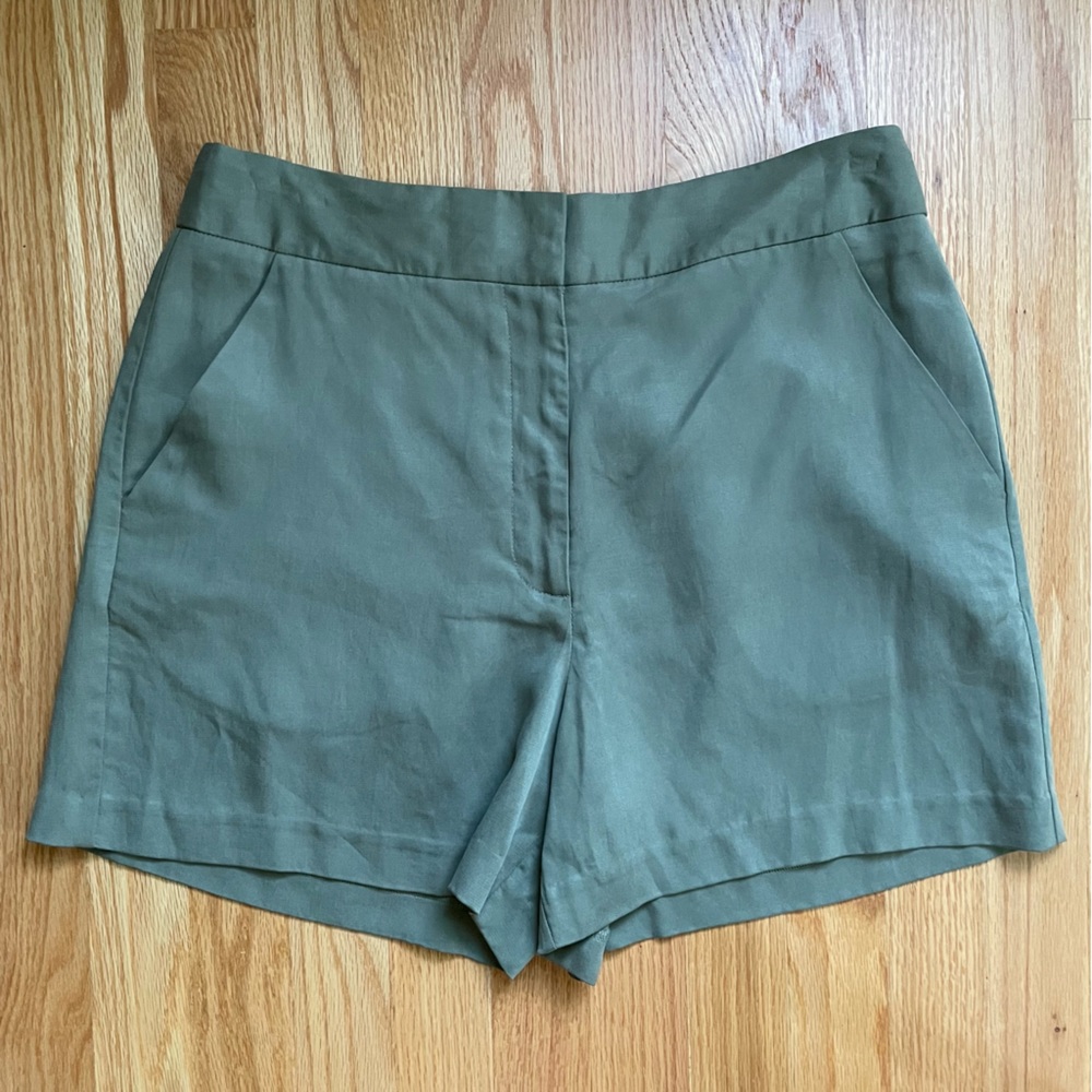 Habitual | Green High Waisted Shorts